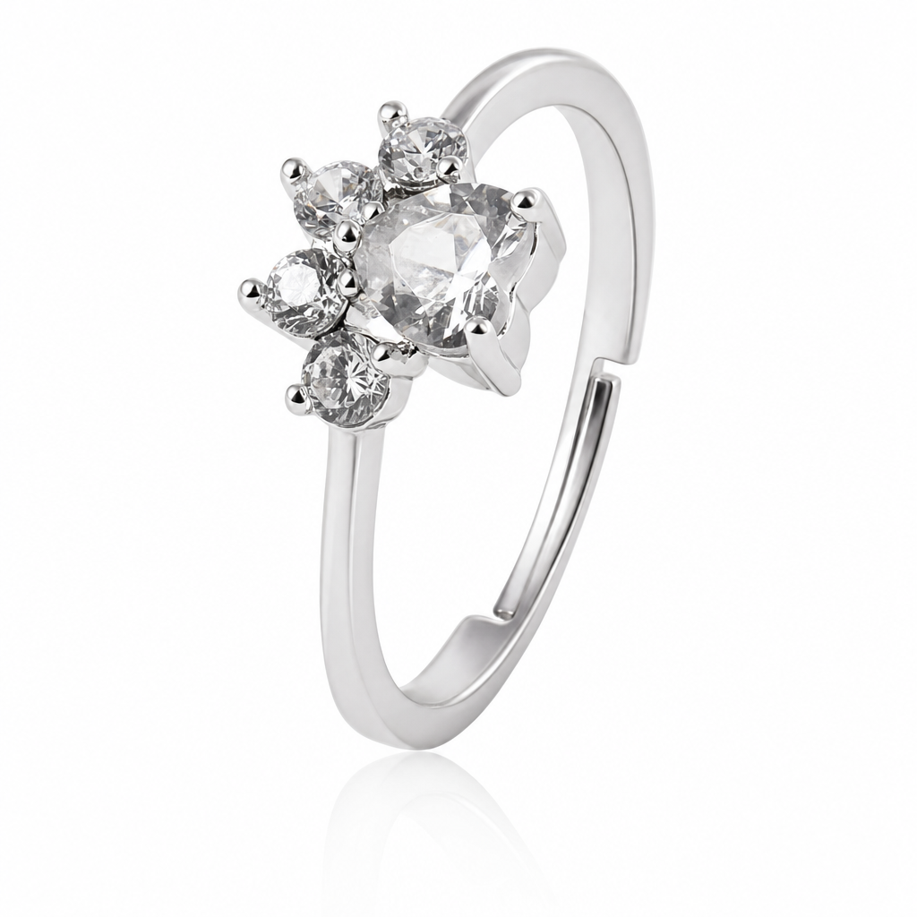 Bague patte de chat