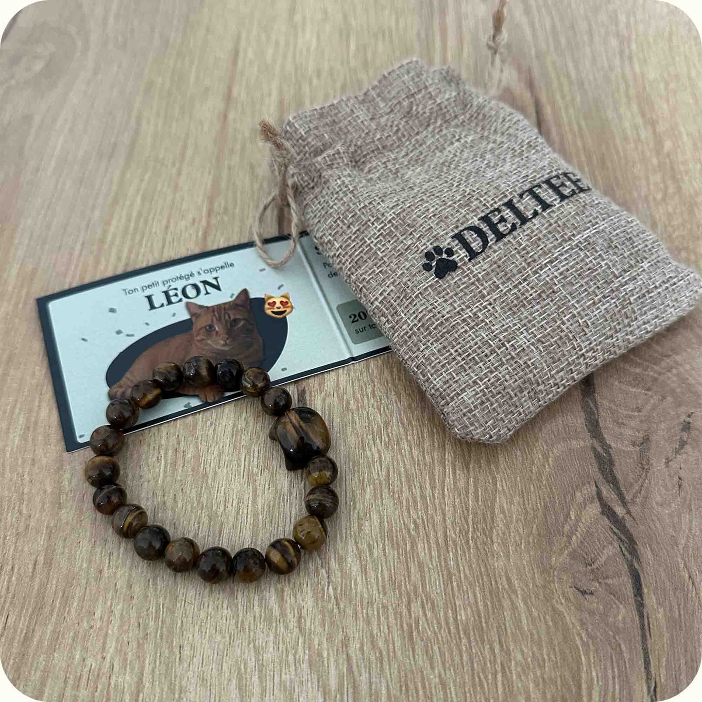 Bracelet d'adoption chat