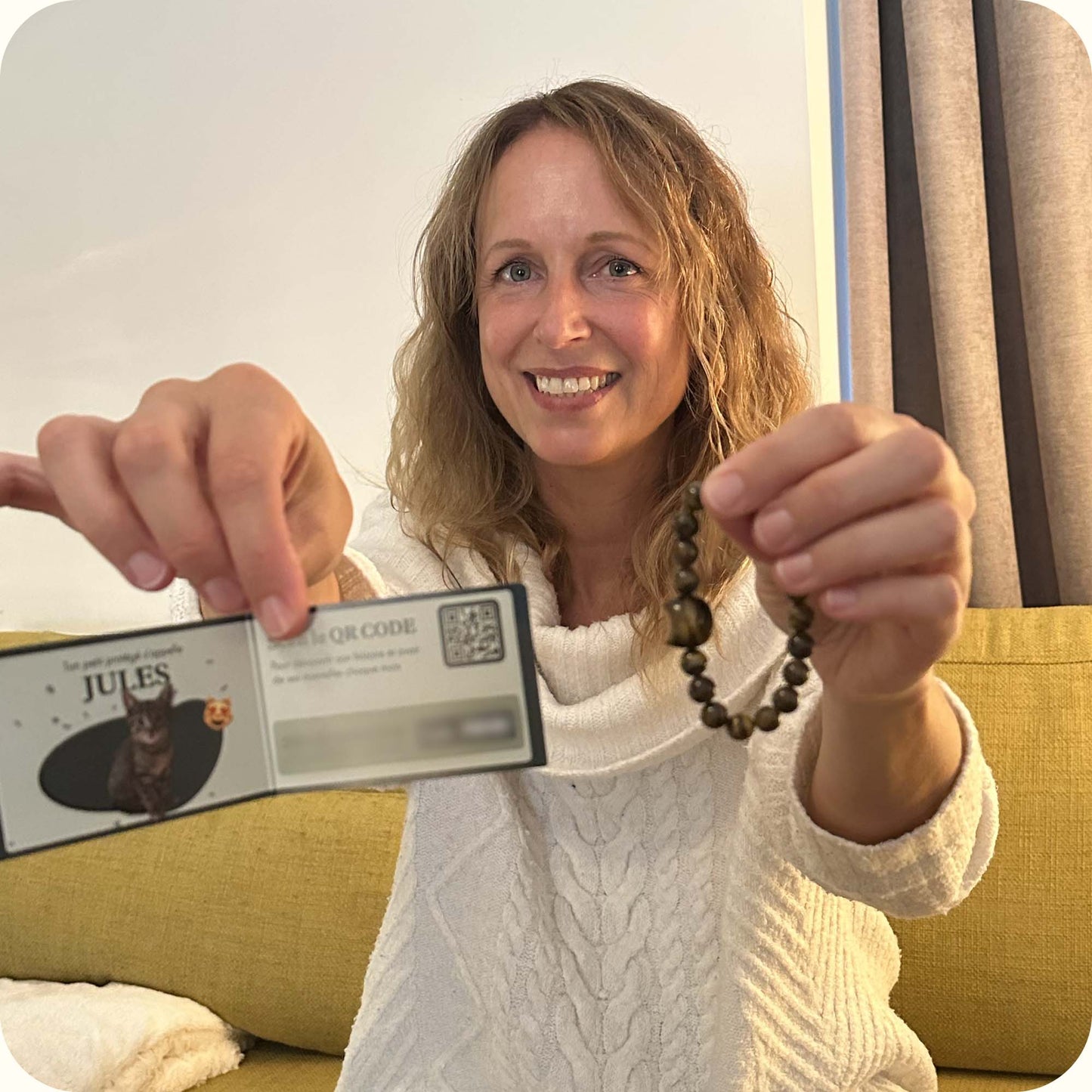 Bracelet d'adoption chat