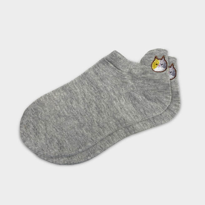 Chaussettes languette chat - lot