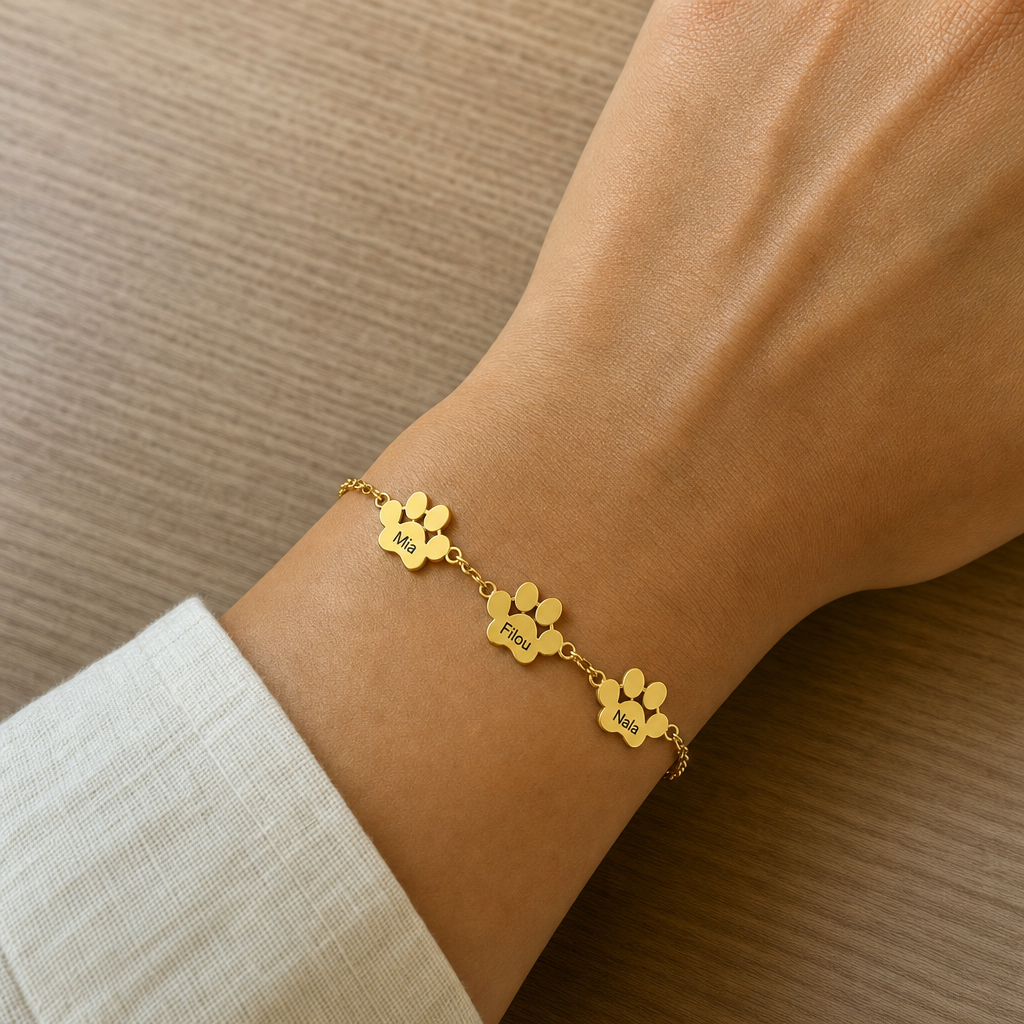 Bracelet / Collier Patte Personnalisable