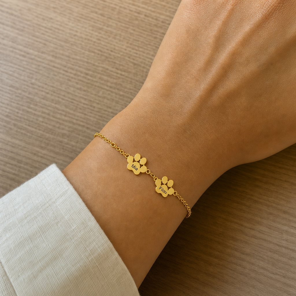 Bracelet / Collier Patte Personnalisable