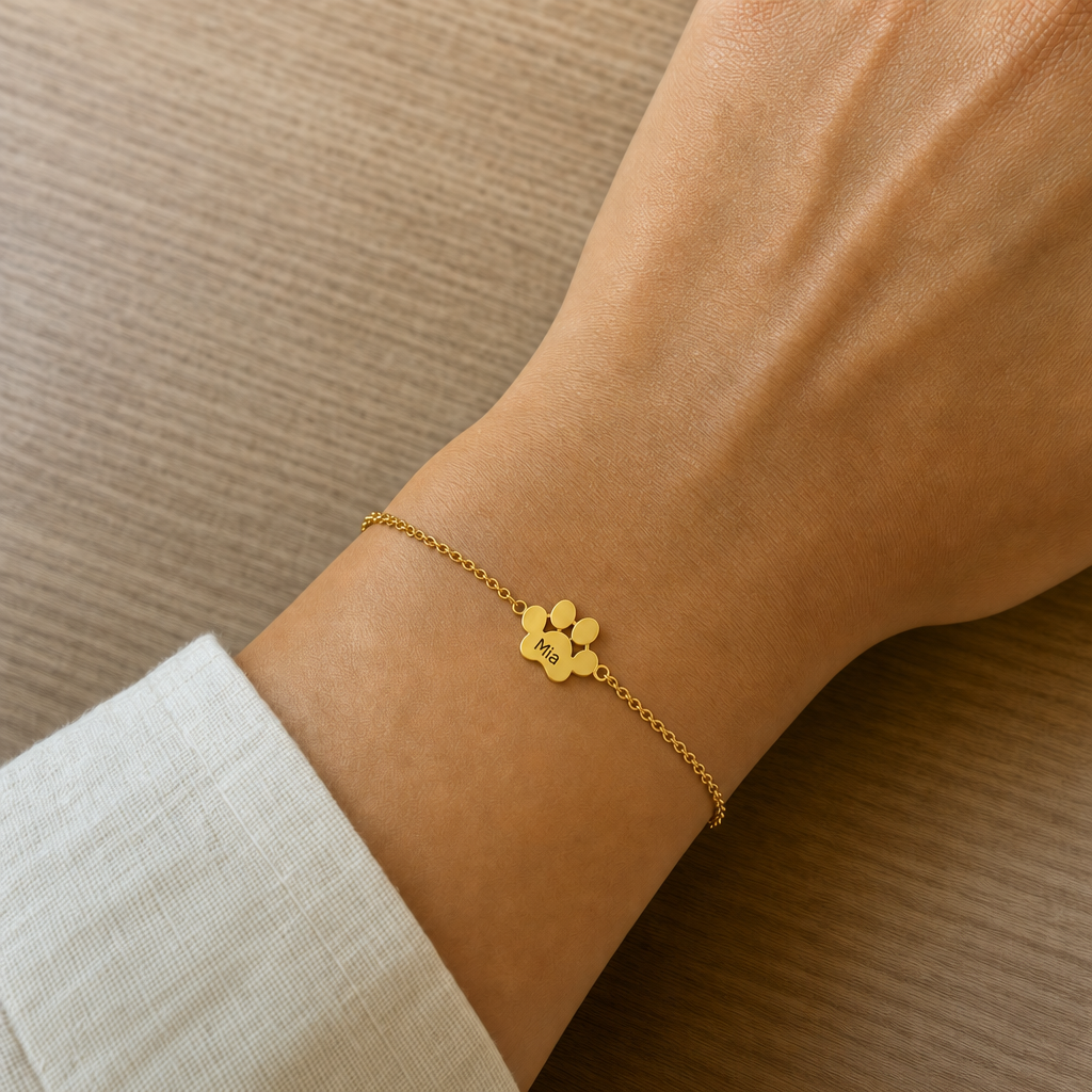 Bracelet / Collier Patte Personnalisable