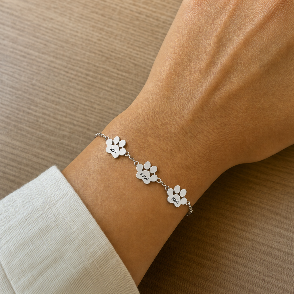 Bracelet / Collier Patte Personnalisable