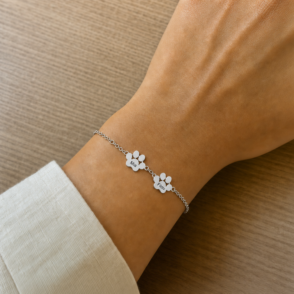 Bracelet / Collier Patte Personnalisable