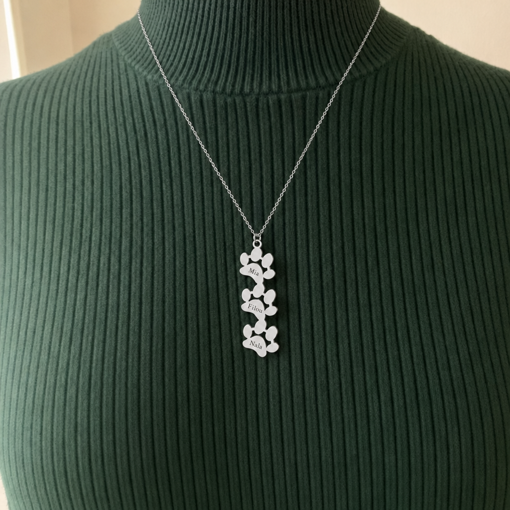 Bracelet / Collier Patte Personnalisable