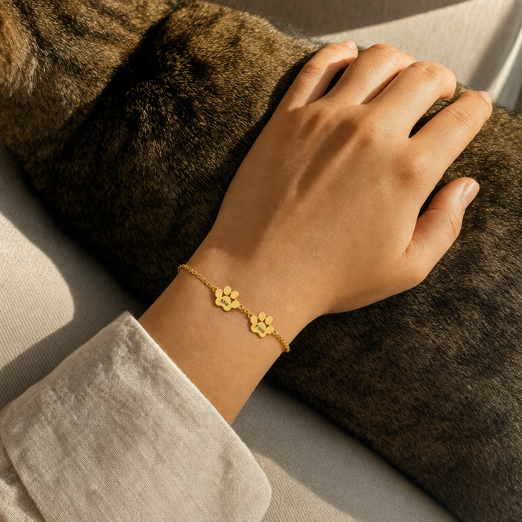 Bracelet / Collier Patte Personnalisable
