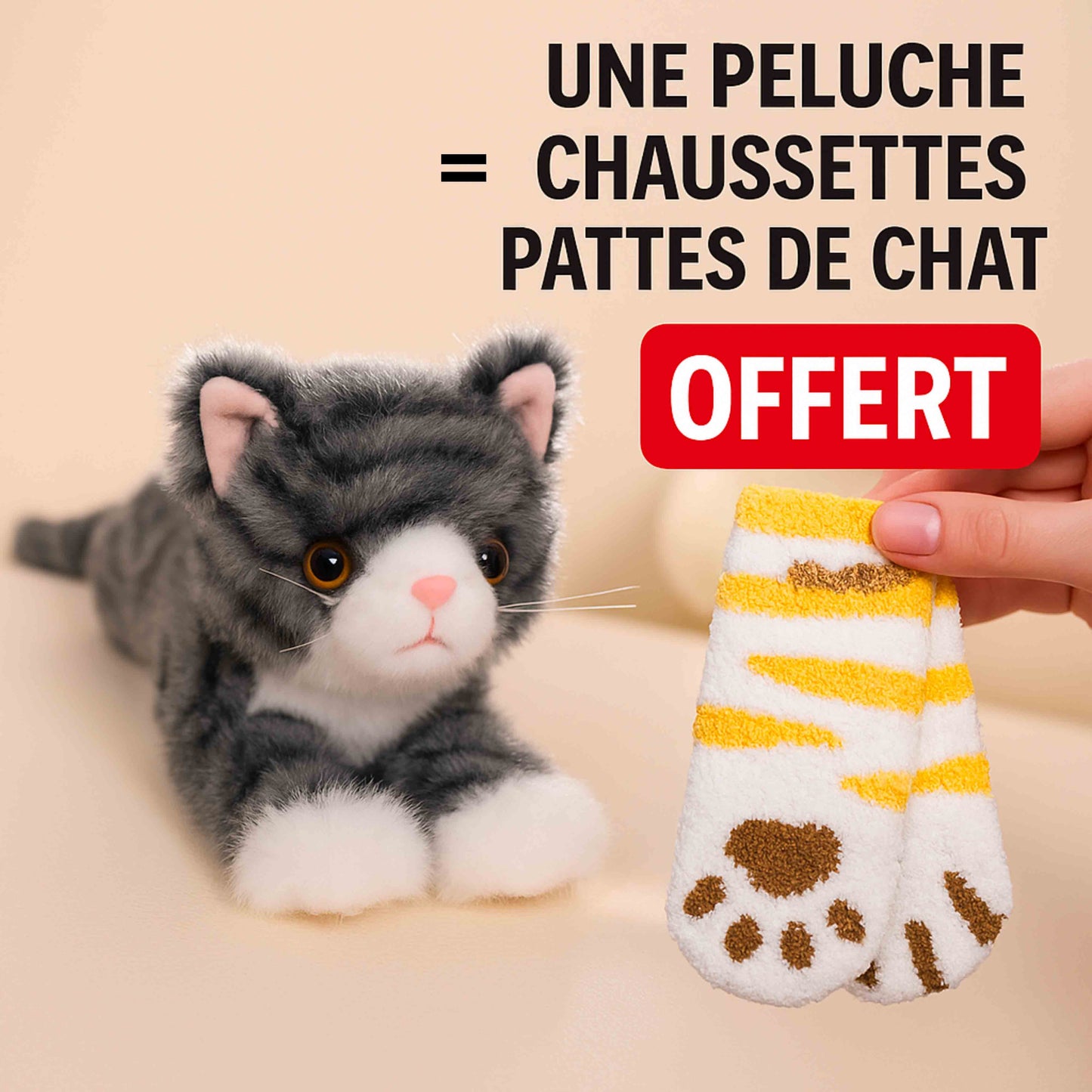 Peluche d'adoption Deltee